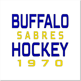 Buffalo Sabres Hockey 1970 Classic Posters and Art